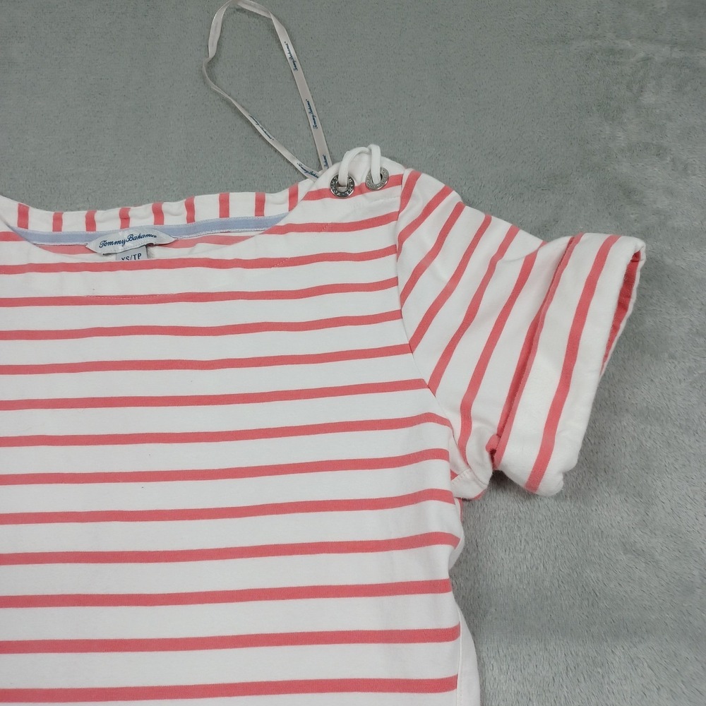 Tommy Bahama Dress Womens XS Red White Beach Casual Summer SPring - Picture 2 of 8